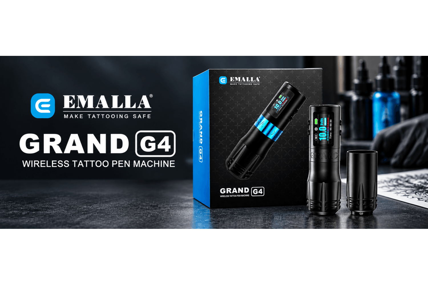 EMALLA Grand G4 Wireless Tattoo Pen Review: Specs, Features, and Buying Guide