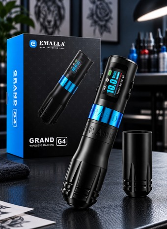 EMALLA Grand G4 Wireless Tattoo Pen