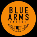 Blue Arms Tattoo