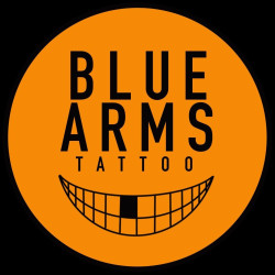 Blue Arms Tattoo