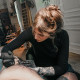 Eva Svartur Tattoo