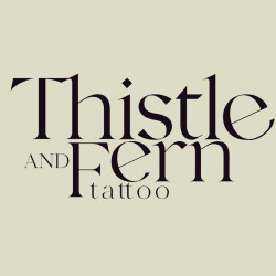 Thistle and fern