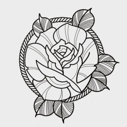 Crimson Rose Tattoo