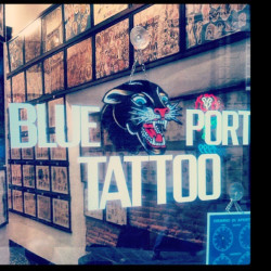 Blue Port Tattoo